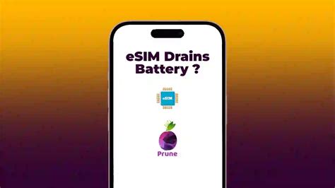 does esim use more battery